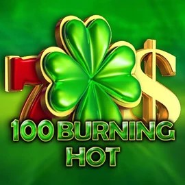 100 Burning Hot online game logo by Amusnet Interactive on gransincasino.com