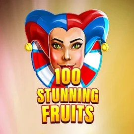100 Stunning Fruits slot logo by SYNOT Games at Gransino Casino
