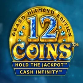 12 Coins Grand Diamond Edition casino game by Wazdan – featured logo at Gransino Casino