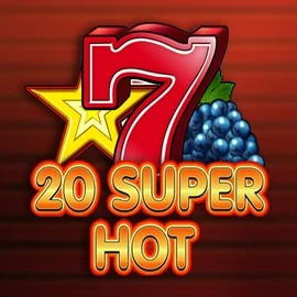 20 Super Hot slot logo by Amusnet Interactive at Gransino Casino