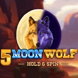 5 Moon Wolf by Apparat Gaming, showcased at gransincasino.com – game logo