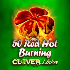 50 Red Hot Burning Clover Links game by Novomatic – logo hosted on Gransino Casino