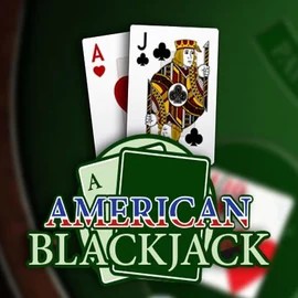 American Blackjack logo – Table Games by Habanero at Gransino Casino