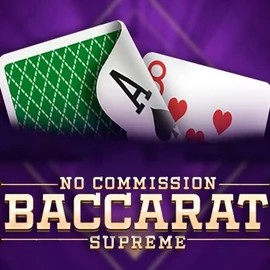 Baccarat Supreme slot logo by OneTouch Games at Gransino Casino
