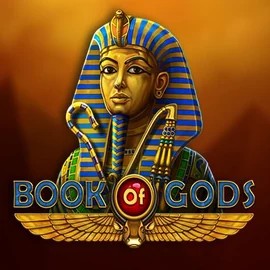 Book of Gods online game logo by BF Games on gransincasino.com