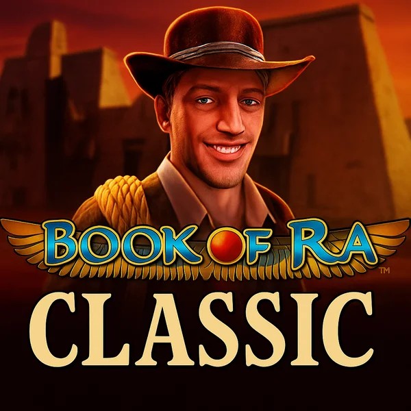 Book of Ra Classic logo – Slots by Novomatic at Gransino Casino