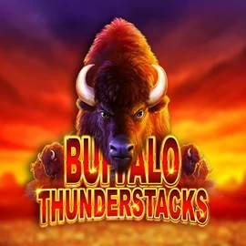 Buffalo Thunderstacks logo by Amatic Industries Gransino Casino