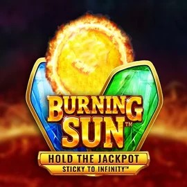 Burning Sun online game logo by Wazdan on gransincasino.com