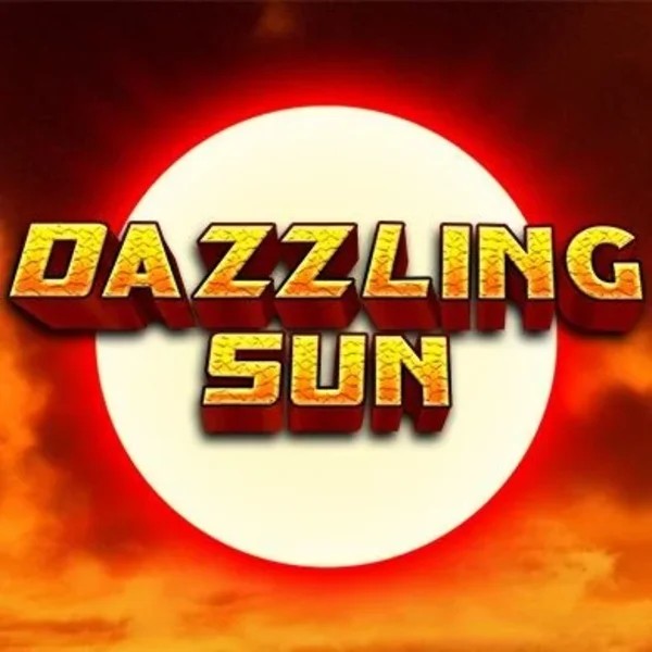 Dazzling Sun slot logo by Win Studios at Gransino Casino