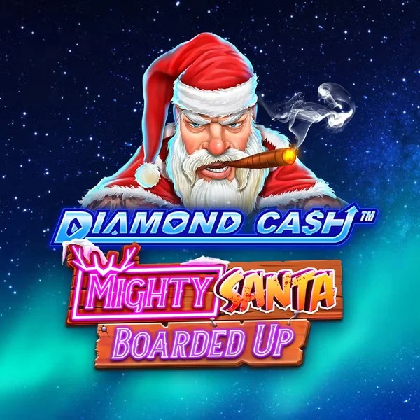 Enjoy Diamond Cash Mighty Santa Boarded Up by Greentube – logo hosted on gransincasino.com