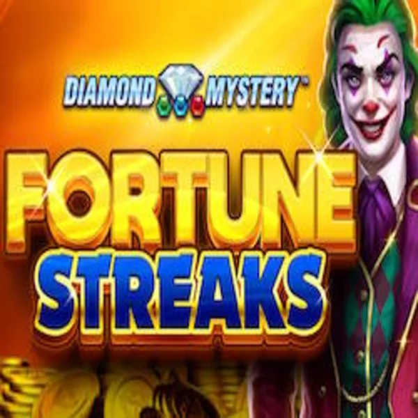 Diamond Mystery Fortune Streaks slot logo by Greentube at Gransino Casino