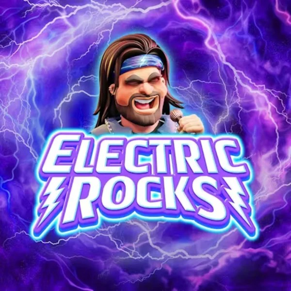 Electric Rocks logo by Inspired Gaming at Gransino Casino