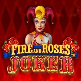 Fire and Roses Joker slot logo by Triple Edge Studios at Gransino Casino