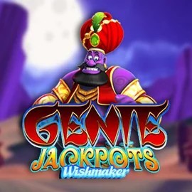 Genie Jackpots Wishmaker slot logo by Blueprint Gaming at Gransino Casino