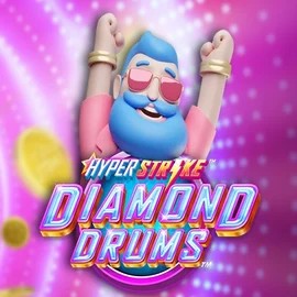 Hyper Strike Diamond Drums slot icon by Gameburger Studios, available at Gransino Casino