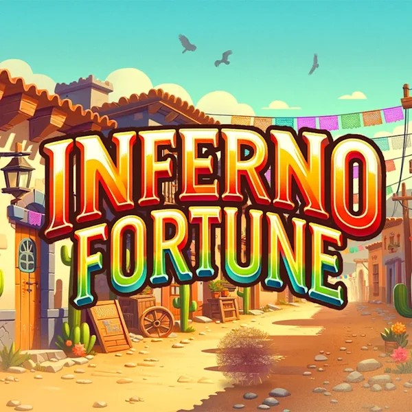 Inferno Fortune slot logo by Atomic Slot Lab at Gransino Casino