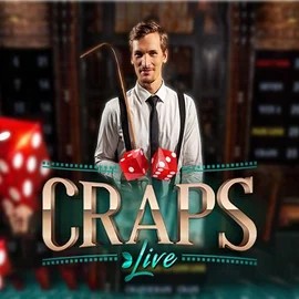 Live Craps by Evolution, showcased at gransincasino.com – game logo