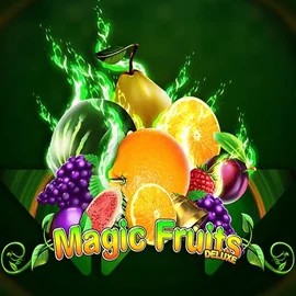 Magic Fruits Deluxe online game logo by Wazdan on gransincasino.com