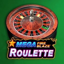 Mega Fire Blaze Roulette online game logo by Playtech on gransincasino.com