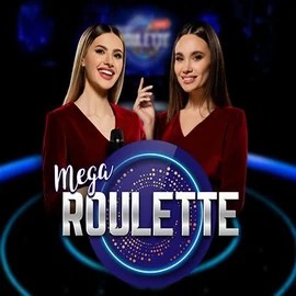 Mega Roulette online game logo by Pragmatic Play on gransincasino.com