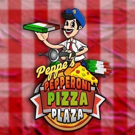 Official Slots logo: Peppe’s Pepperoni Pizza Plaza by Pragmatic Play at Gransino Casino