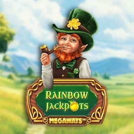 Official Jackpots logo: Rainbow Jackpots Megaways by Red Tiger Gaming at Gransino Casino