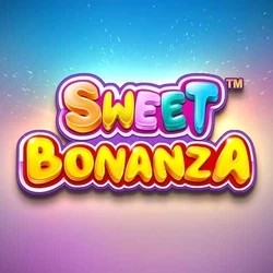 Sweet Bonanza slot visual from Pragmatic Play available on gransincasino.com