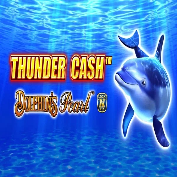 Thunder Cash Dolphins Pearl by Novomatic, showcased at gransincasino.com – game logo