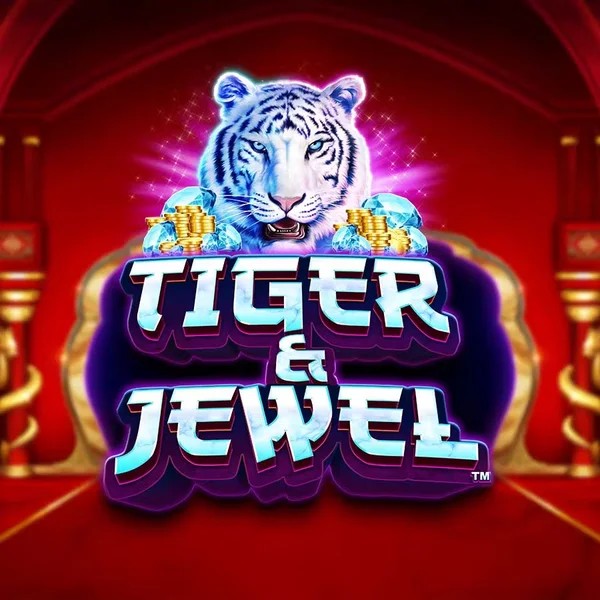 Tiger and Jewel slot visual from Greentube available on gransincasino.com