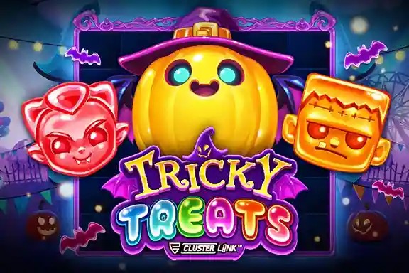 Tricky Treats game by Push Gaming – logo hosted on Gransino Casino