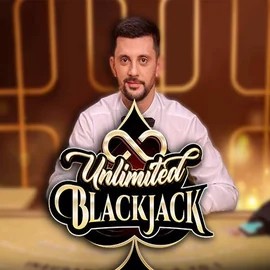 Unlimited Blackjack game by Ezugi – logo hosted on Gransino Casino