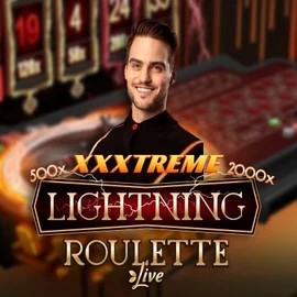 XXXtreme Lightning Roulette logo by Evolution Gransino Casino
